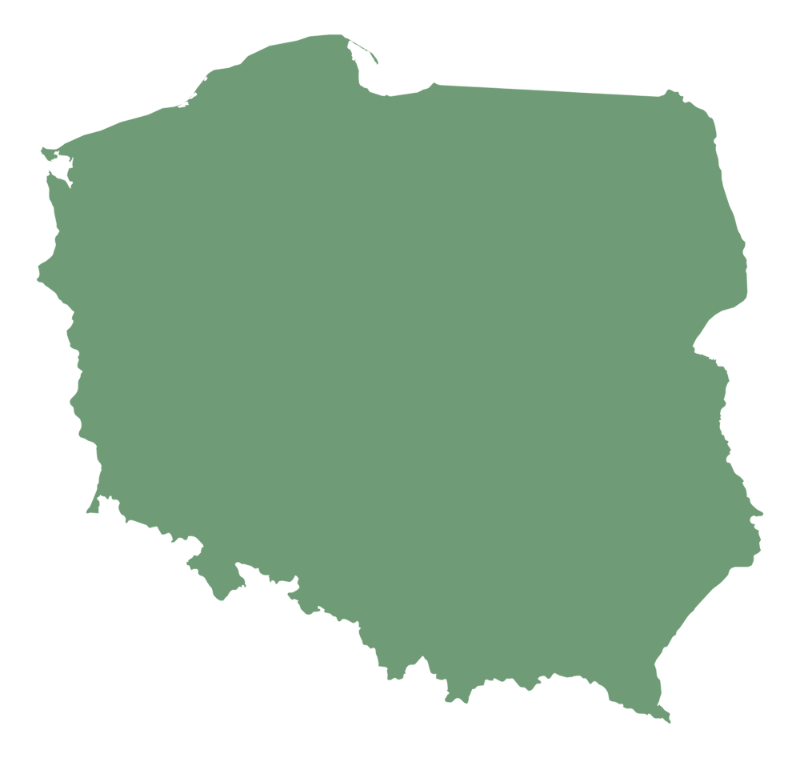 Mapa Polski