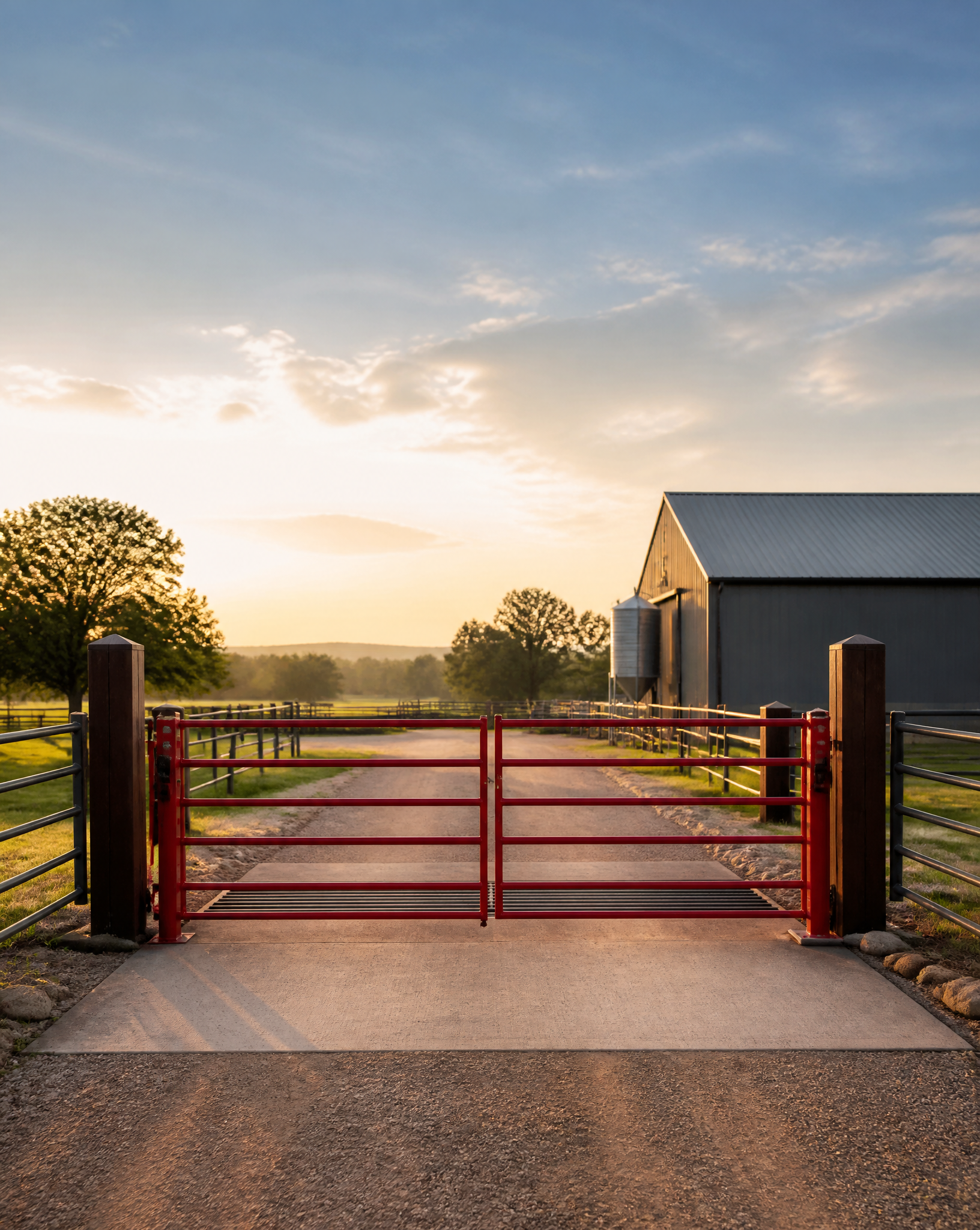 Farm gate