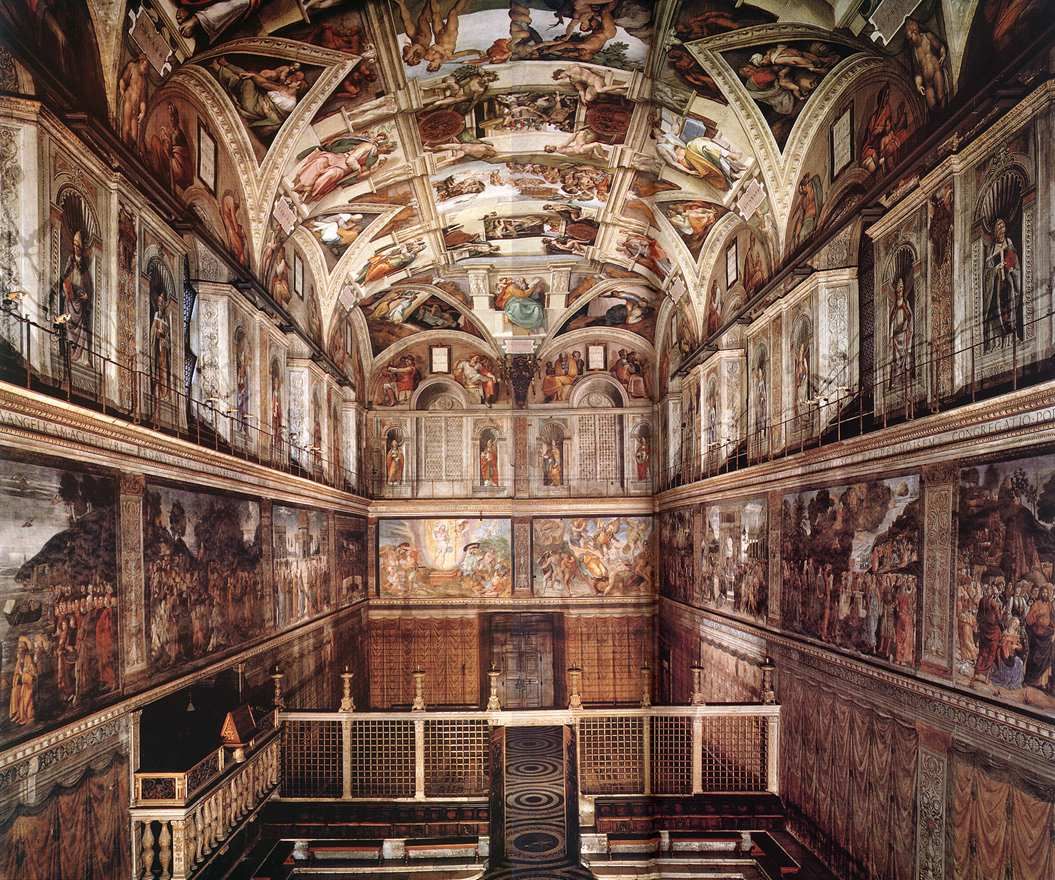 Vatican · Sistine Chapel after closing
