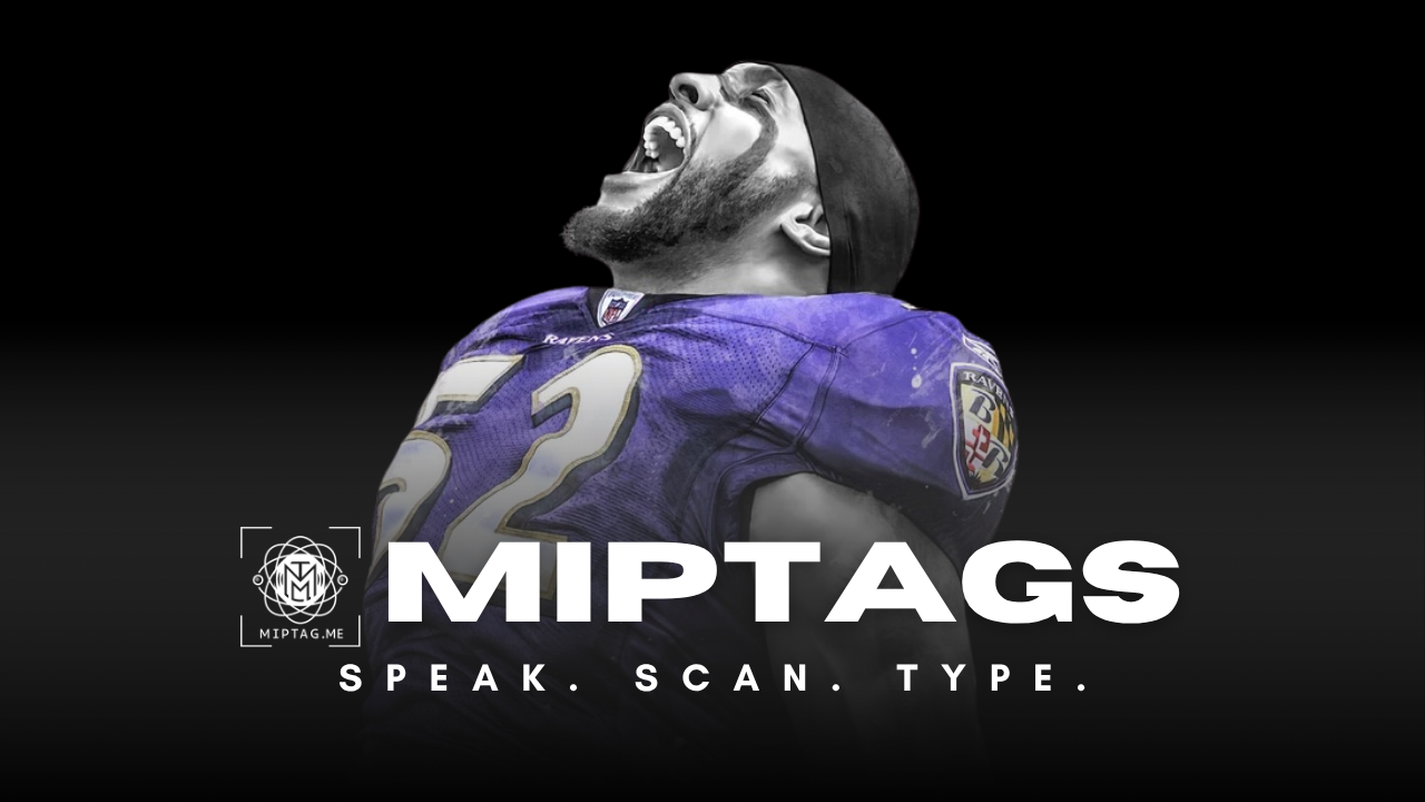 Miptags Football Graphic featuring Ray Lewis