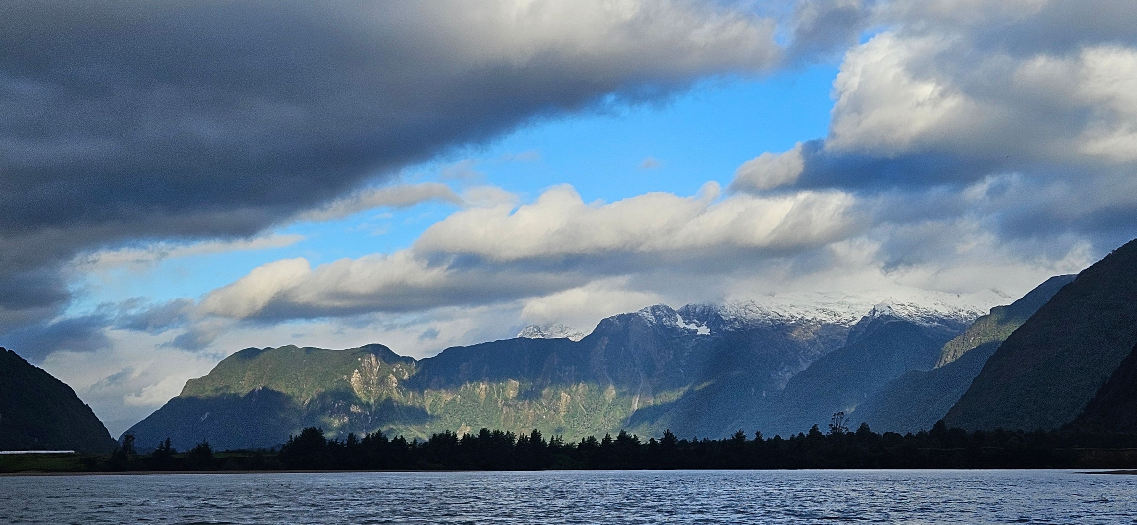 Fjord Aysén — panorama of Chilean Patagonia