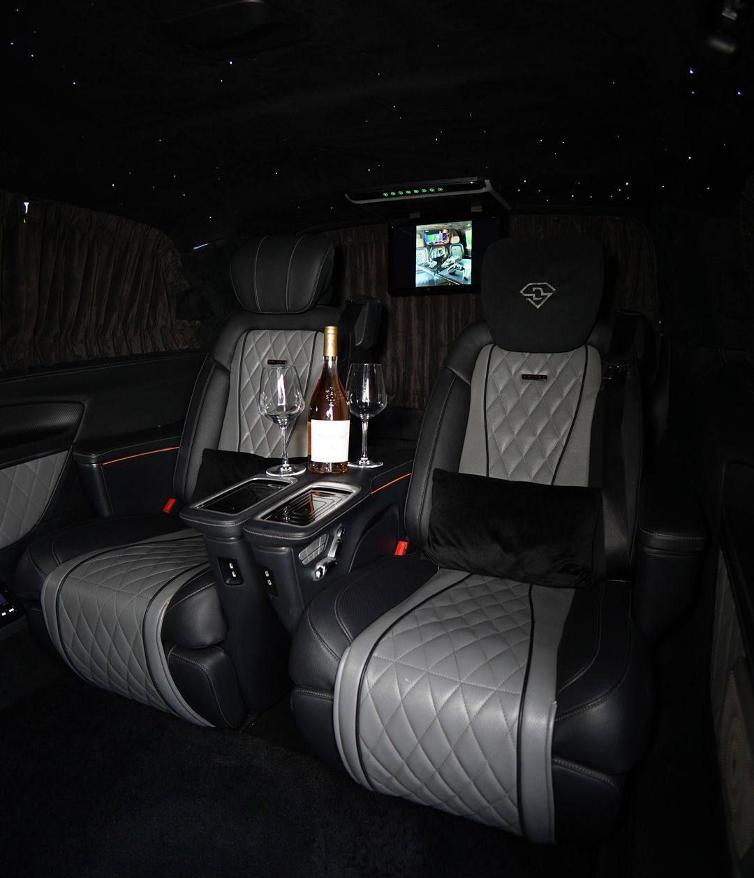 Mercedes V-Class luxury interior