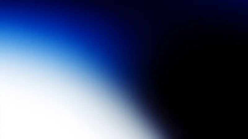 Abstract Blue-to-Black Gradient Background