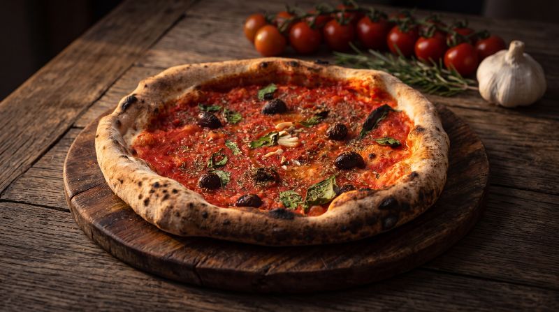 Pizza marinara napolitana
