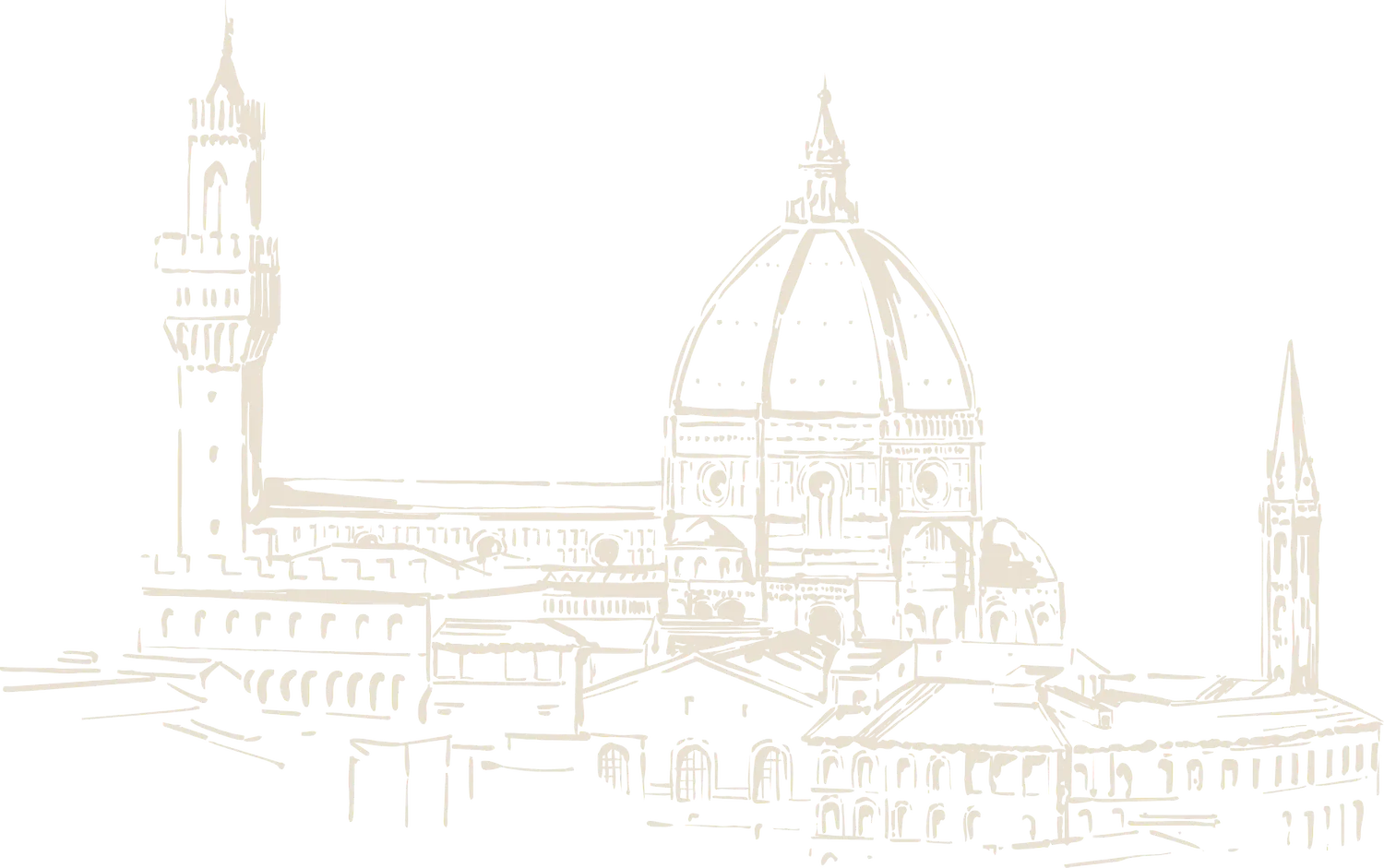 Florence Cathedral Line Art
