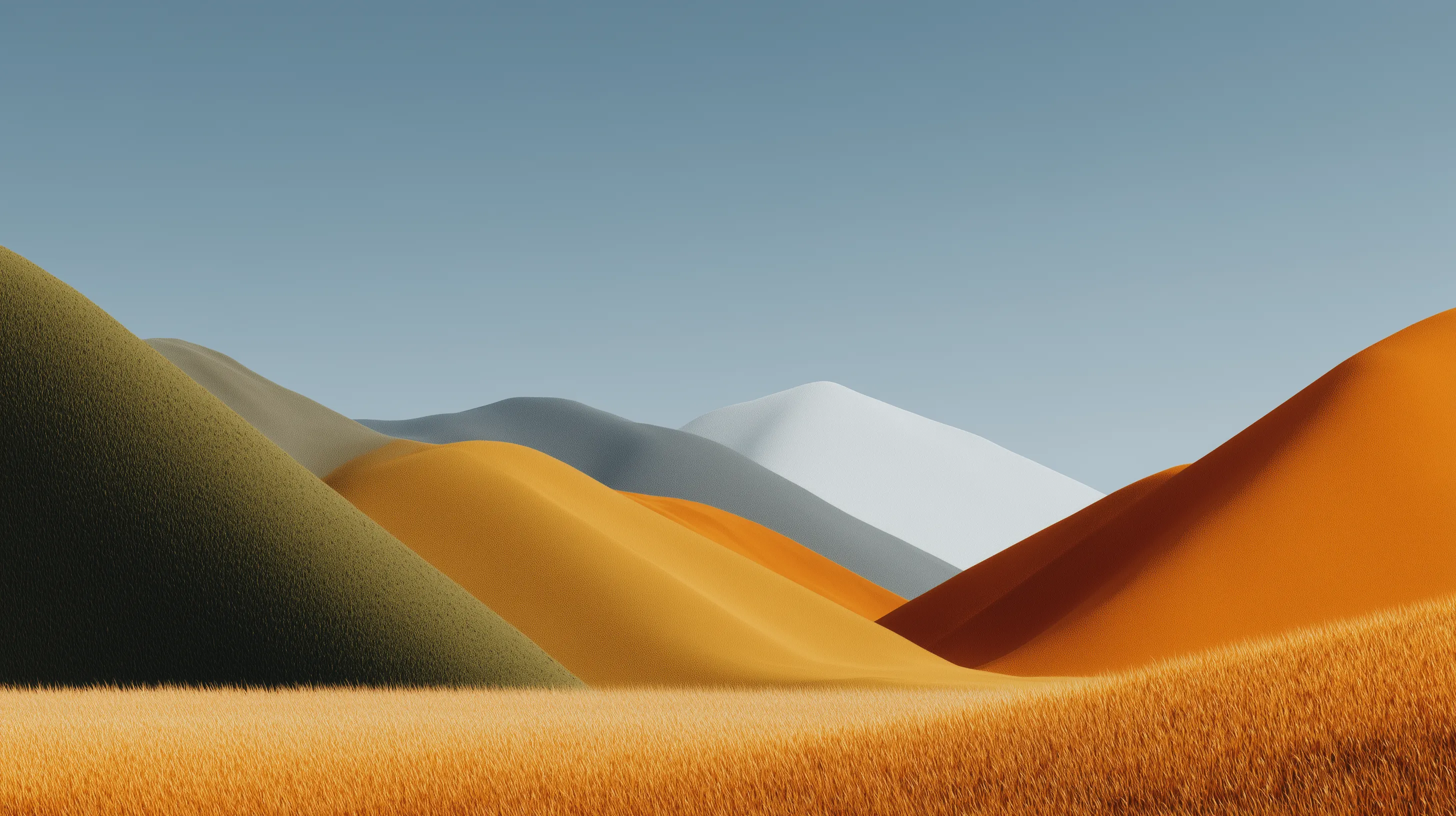 Abstract Desert Dunes Landscape