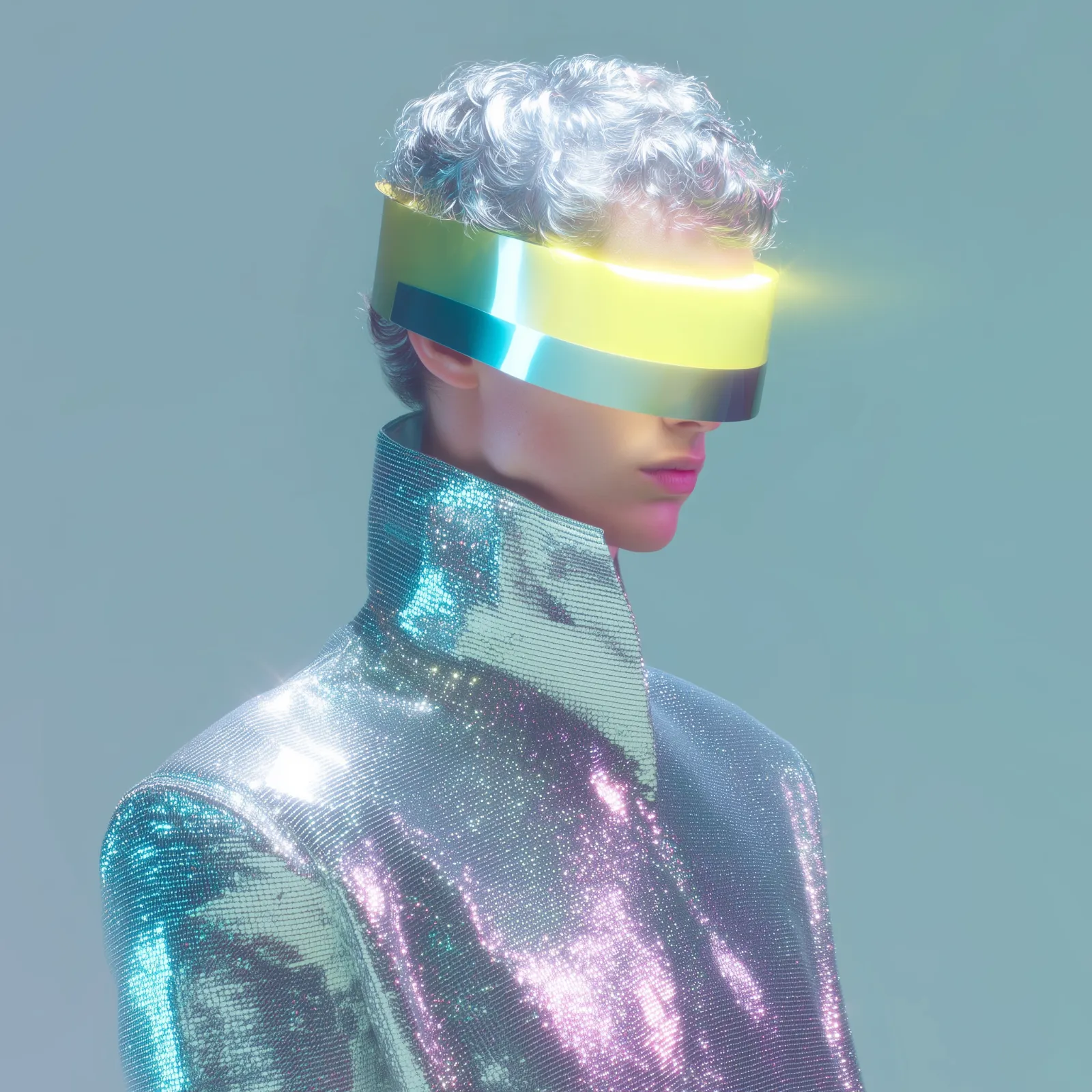 Minimal mountain landscape