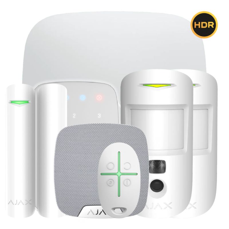 [HUB2KIT4G-DP-PHOD-SC-HDR-WH] Kit Ajax blanco.