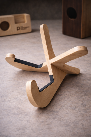 Sustainable instrument craftsmanship detail