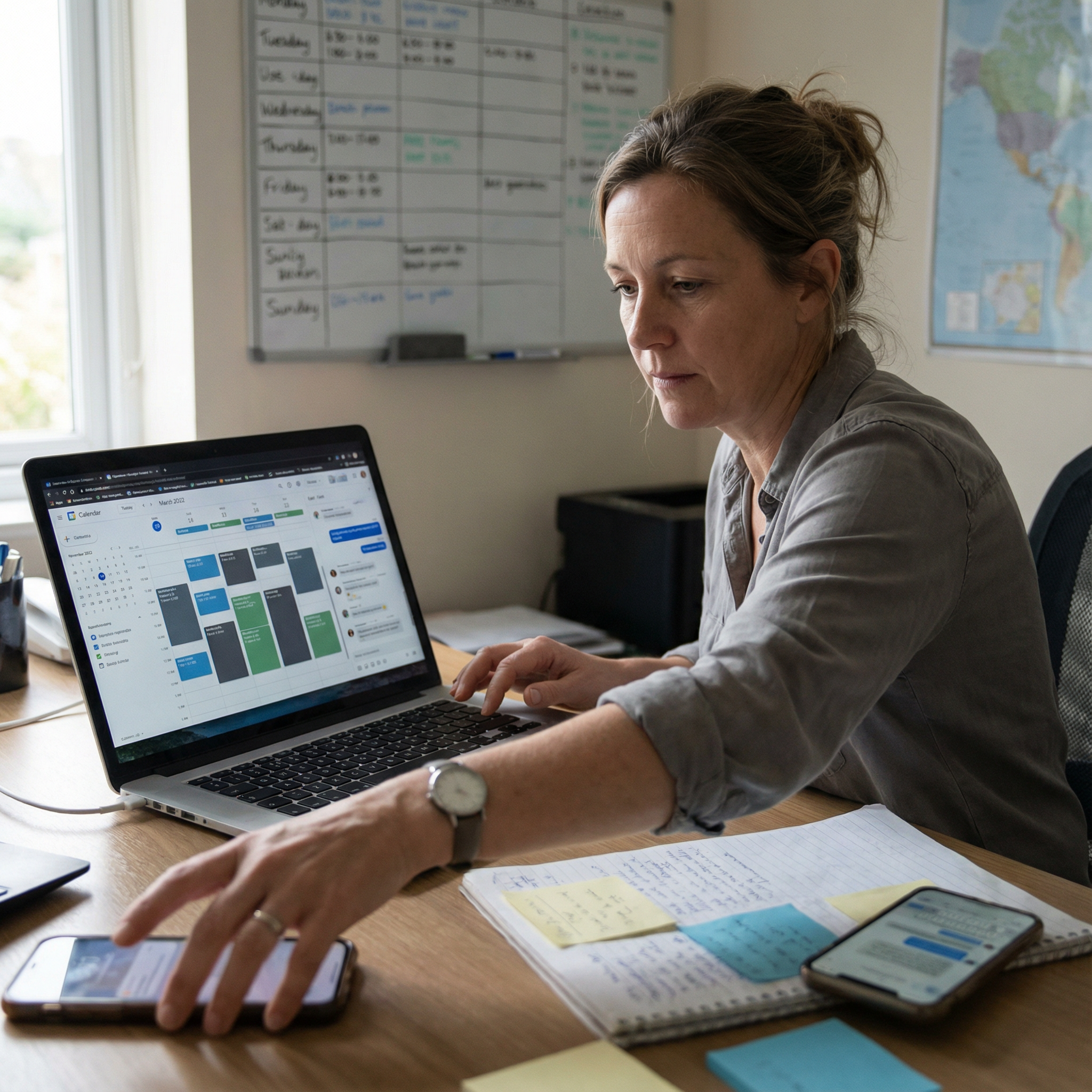 Tour operator managing schedules, messages, and coordination across systems