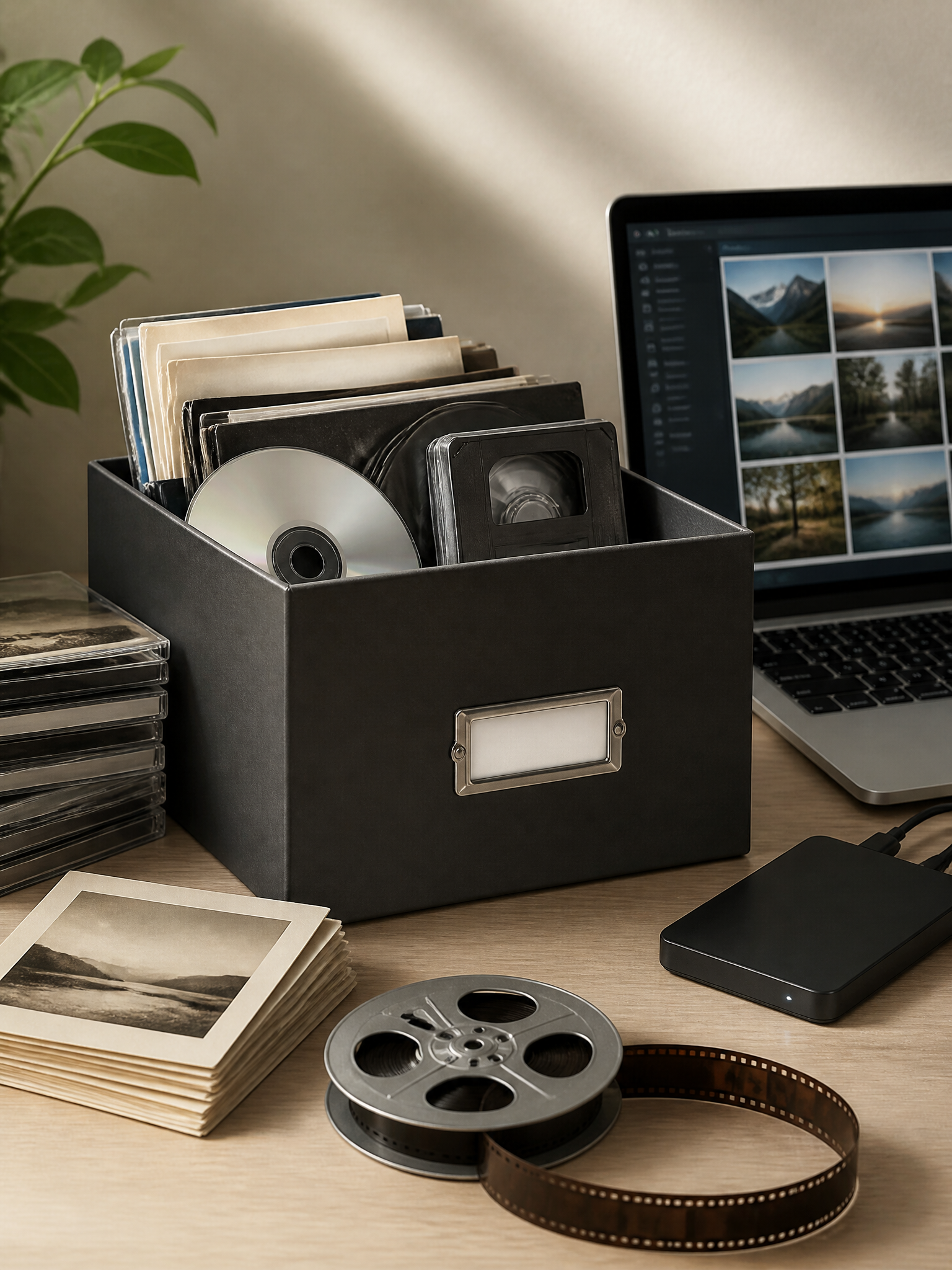 Analog to Digital Media Archiving Workspace