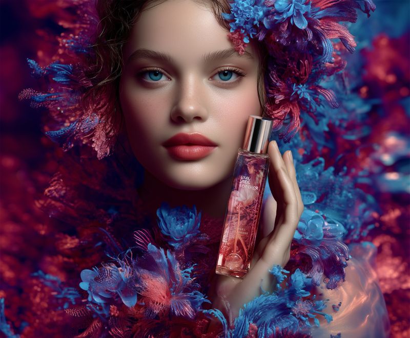 Retrato con iluminación dramática