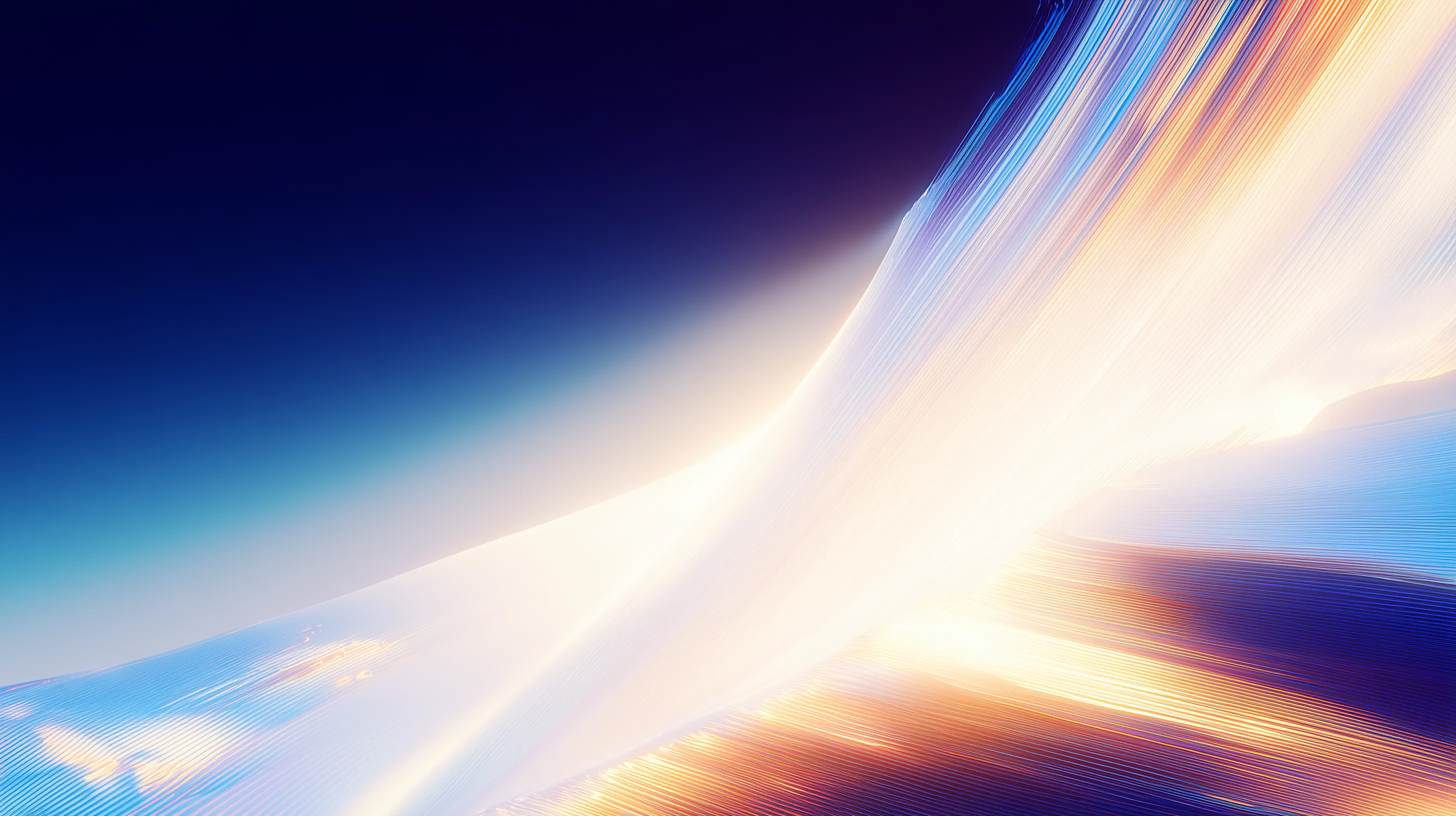 Abstract Luminous Kinetic Light Waves