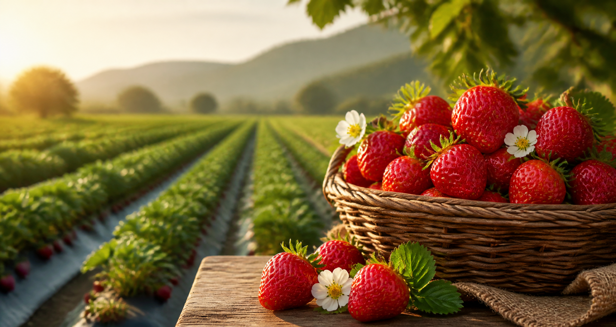 Organic Strawberries