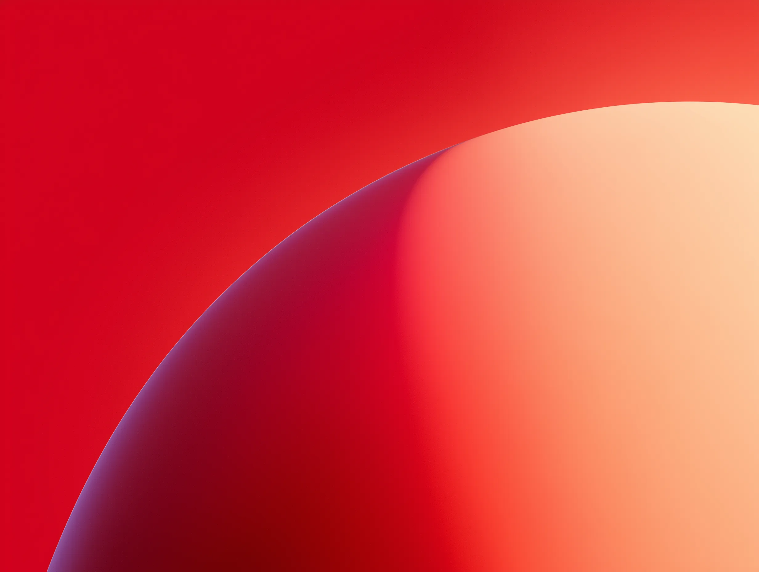 Abstract red gradient sphere background