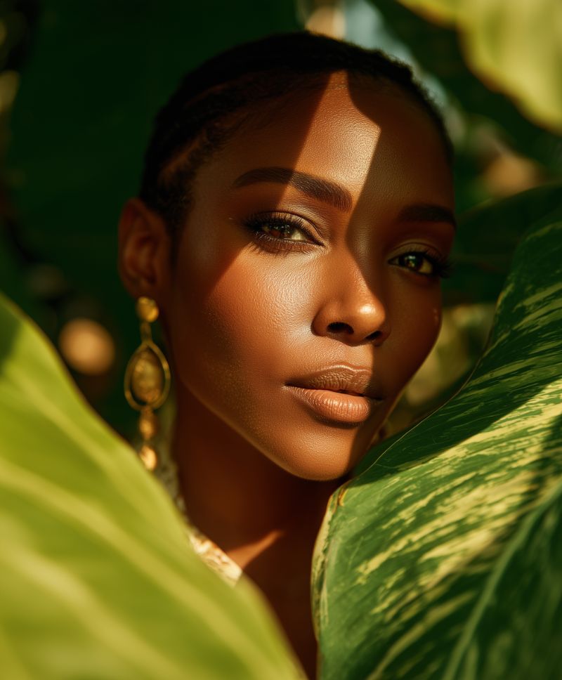 Editorial fashion blur