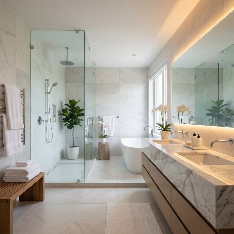 Mastersuites e Casa de Banho