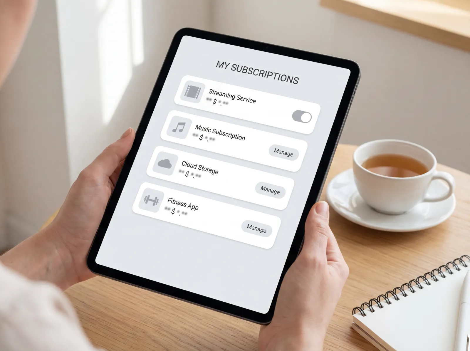 Subscription List