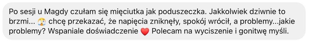 Wiadomość od uczestniczki SHE Espresso