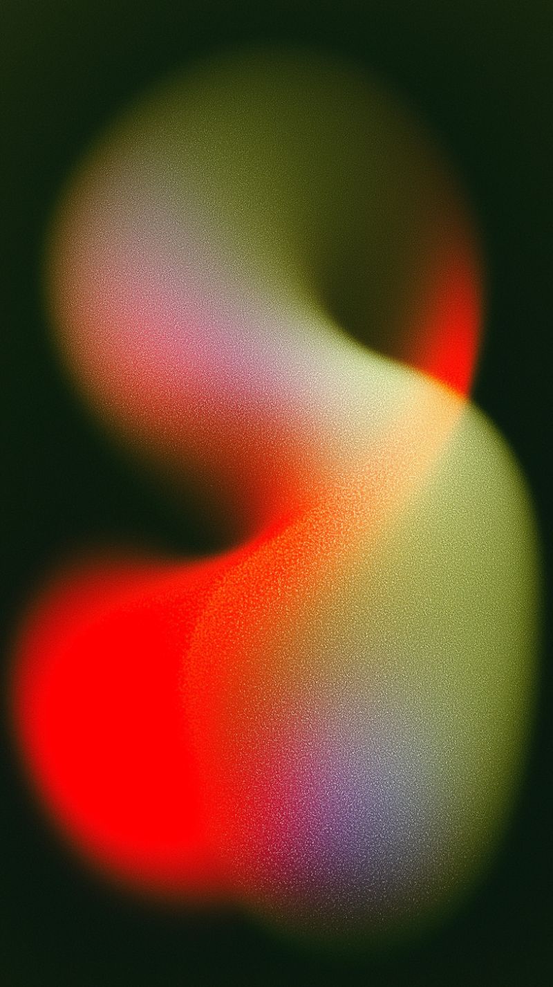 Grainy Abstract S-Curve Gradient on Dark Field