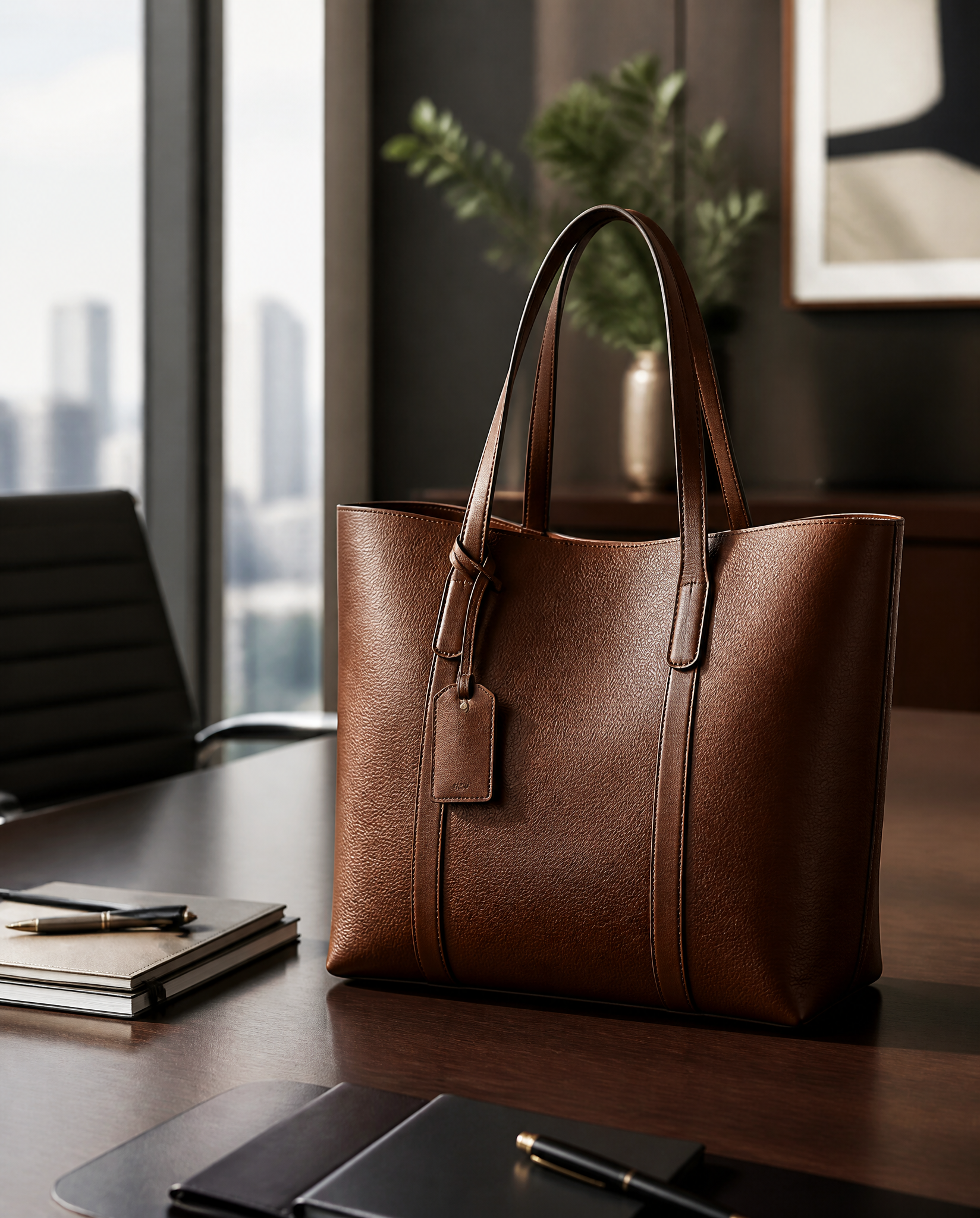 Leather Tote