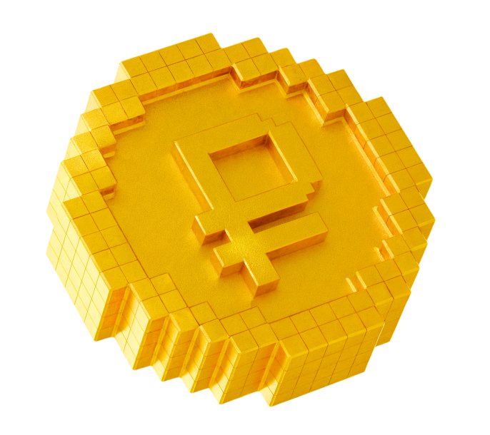 3D Gold Coin
