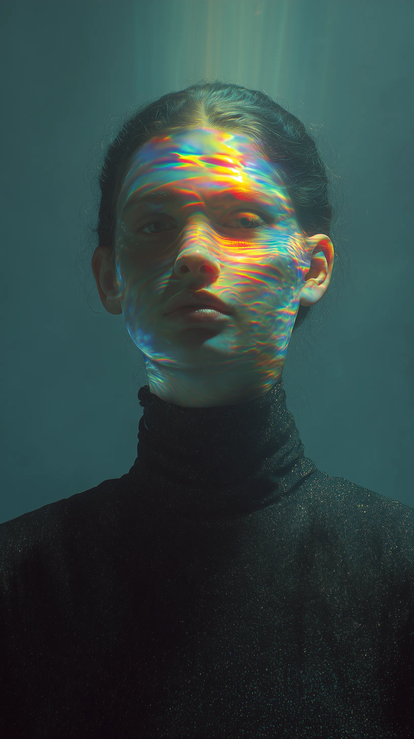 Prismatic Light Portrait