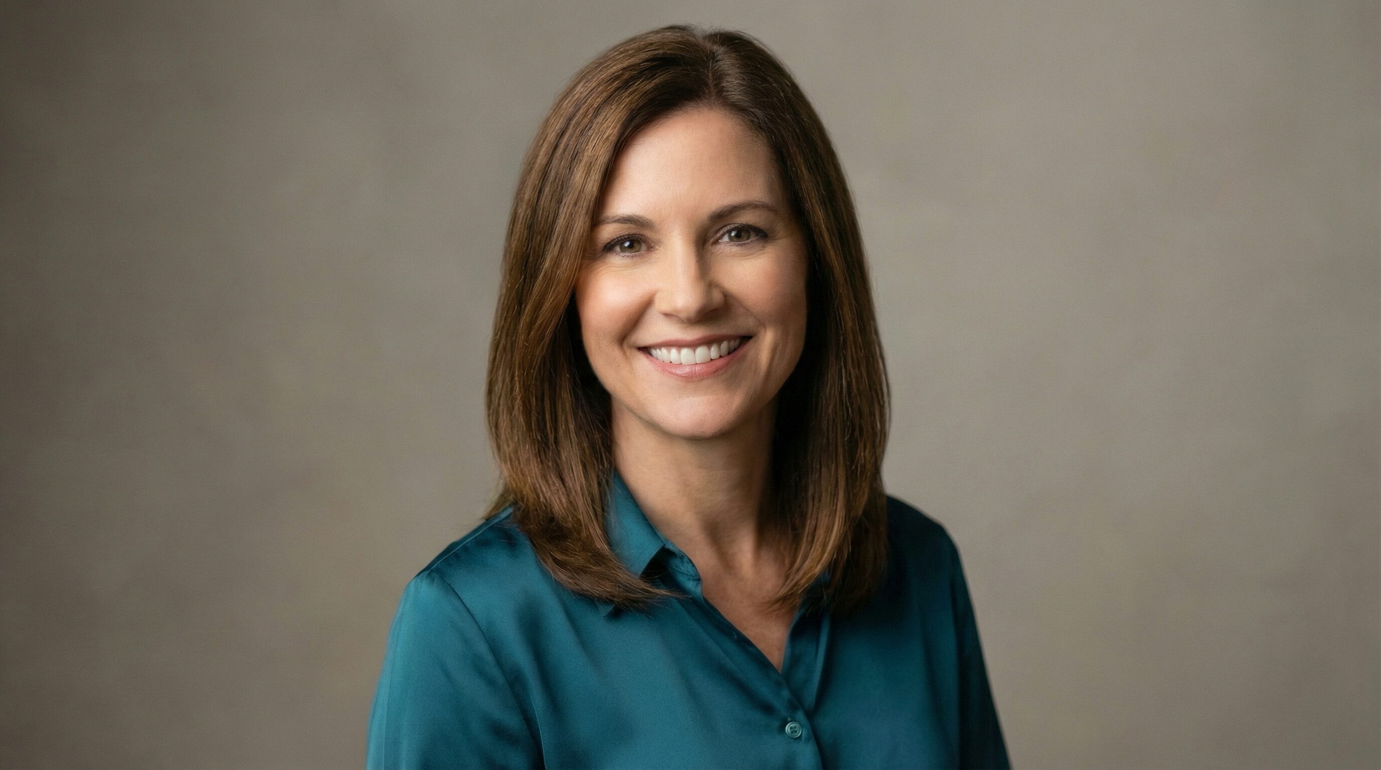 Smiling professional woman portrait