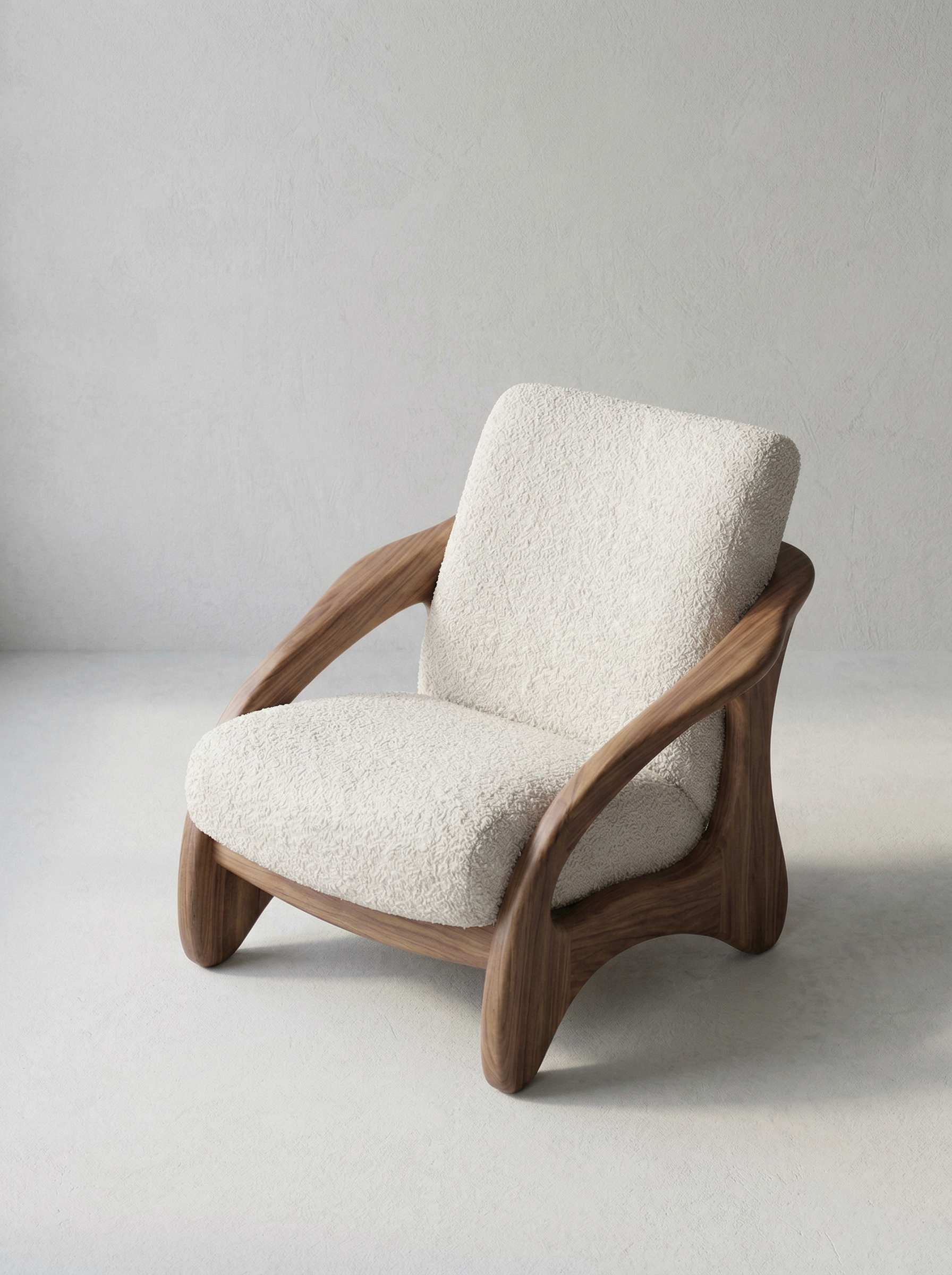 Modern Wooden Lounge Chair