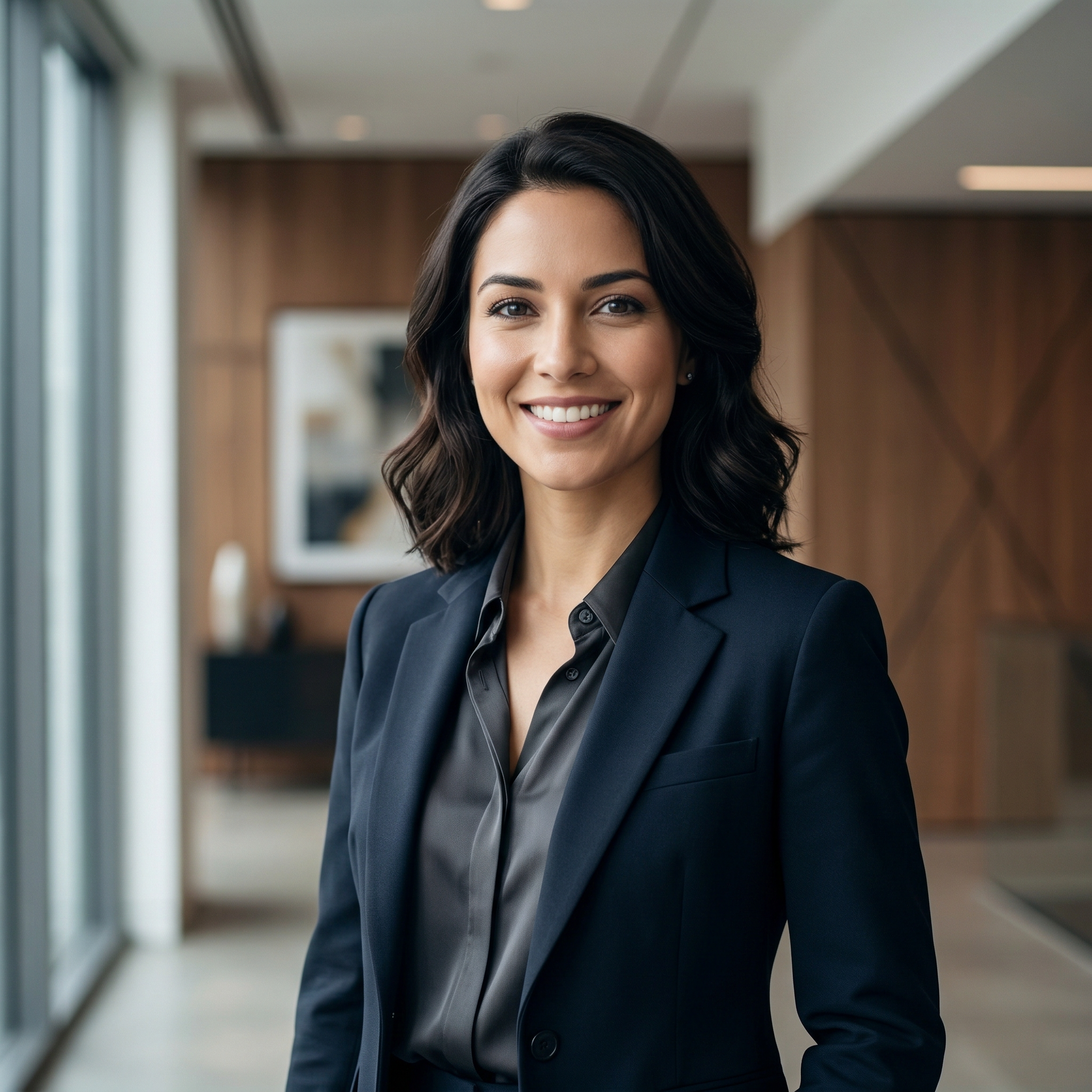 Professional Businesswoman Portrait in Office