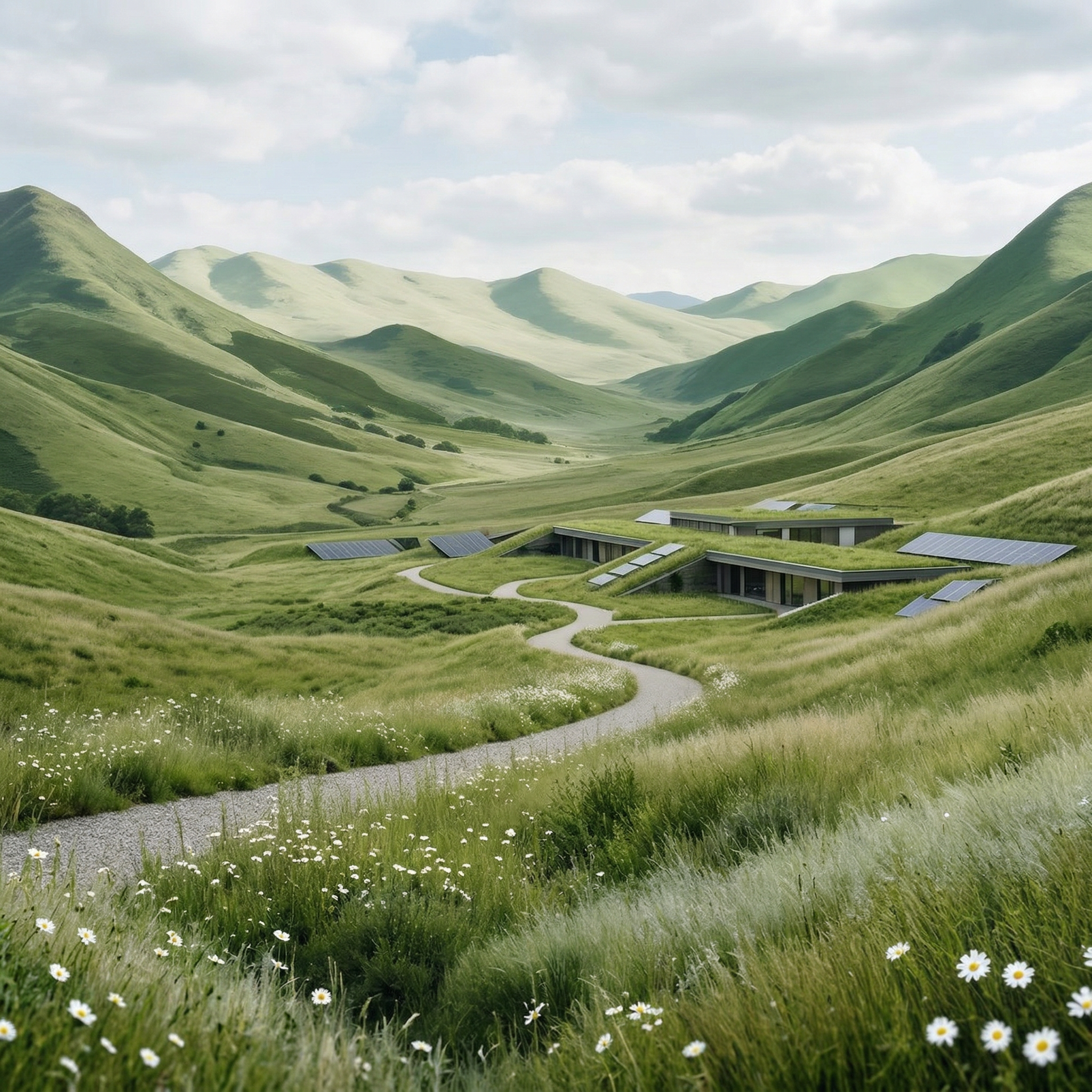 Eco Homes in Rolling Green Valley