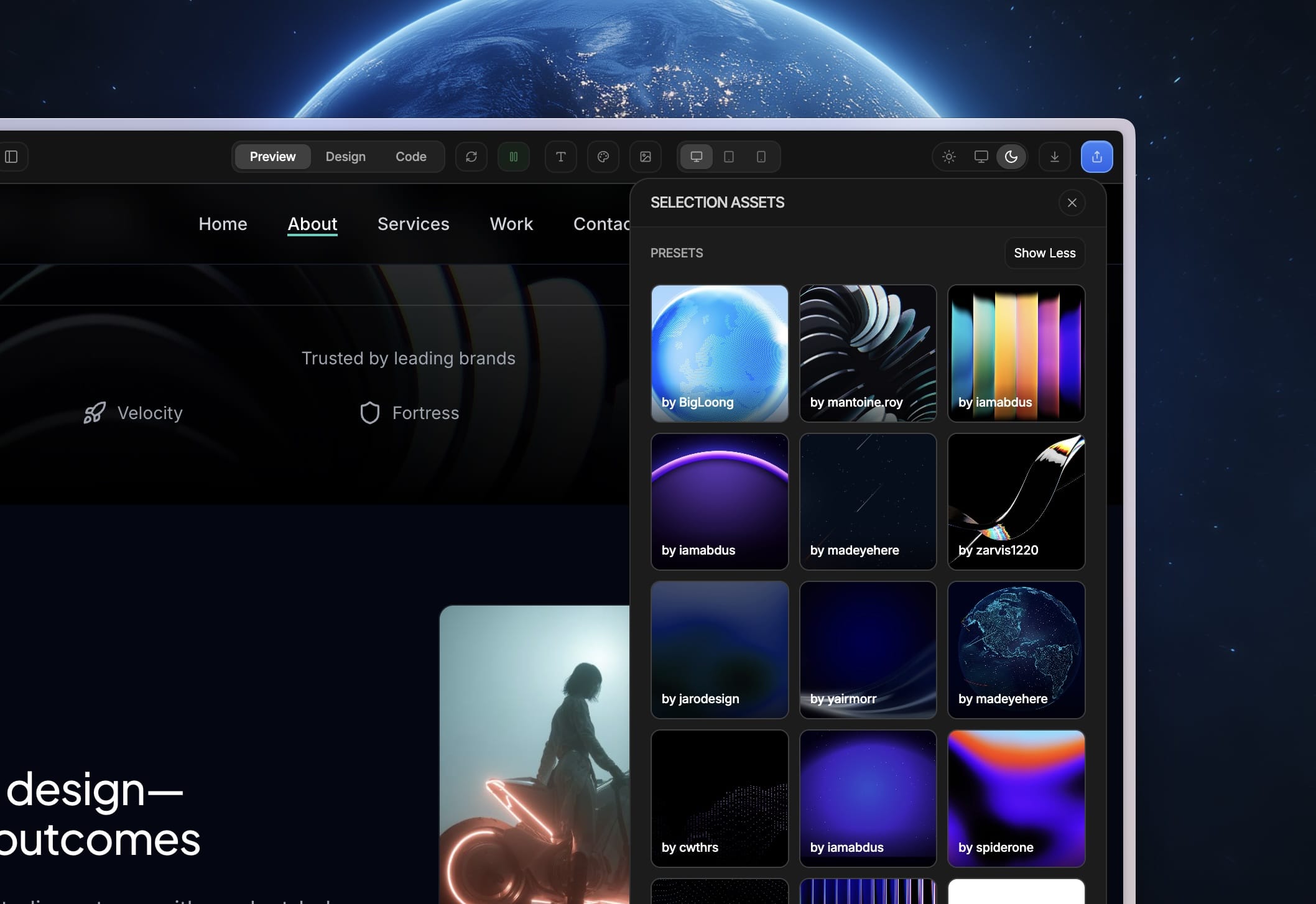 GPT-5, Faster Aura, More Tokens and Many Design Mode Improvements feature 3