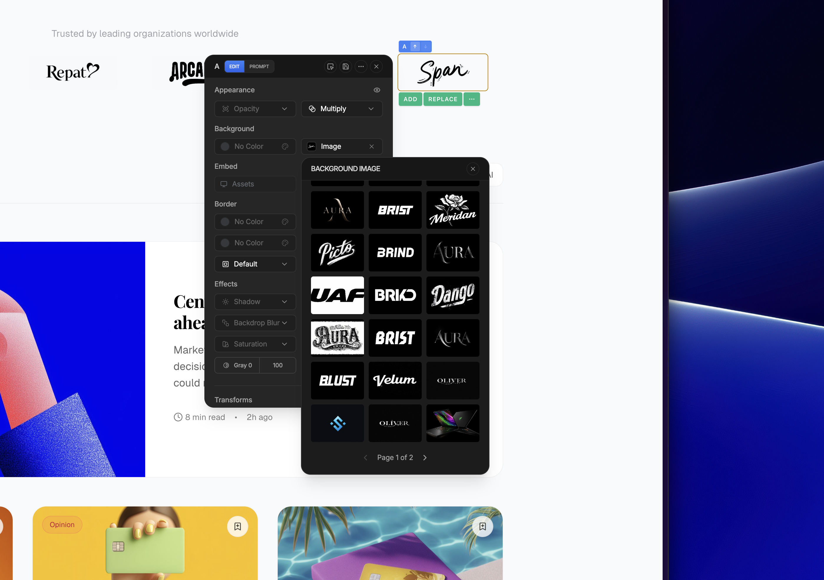 Power Plans & Pixel-Perfect Controls feature 1