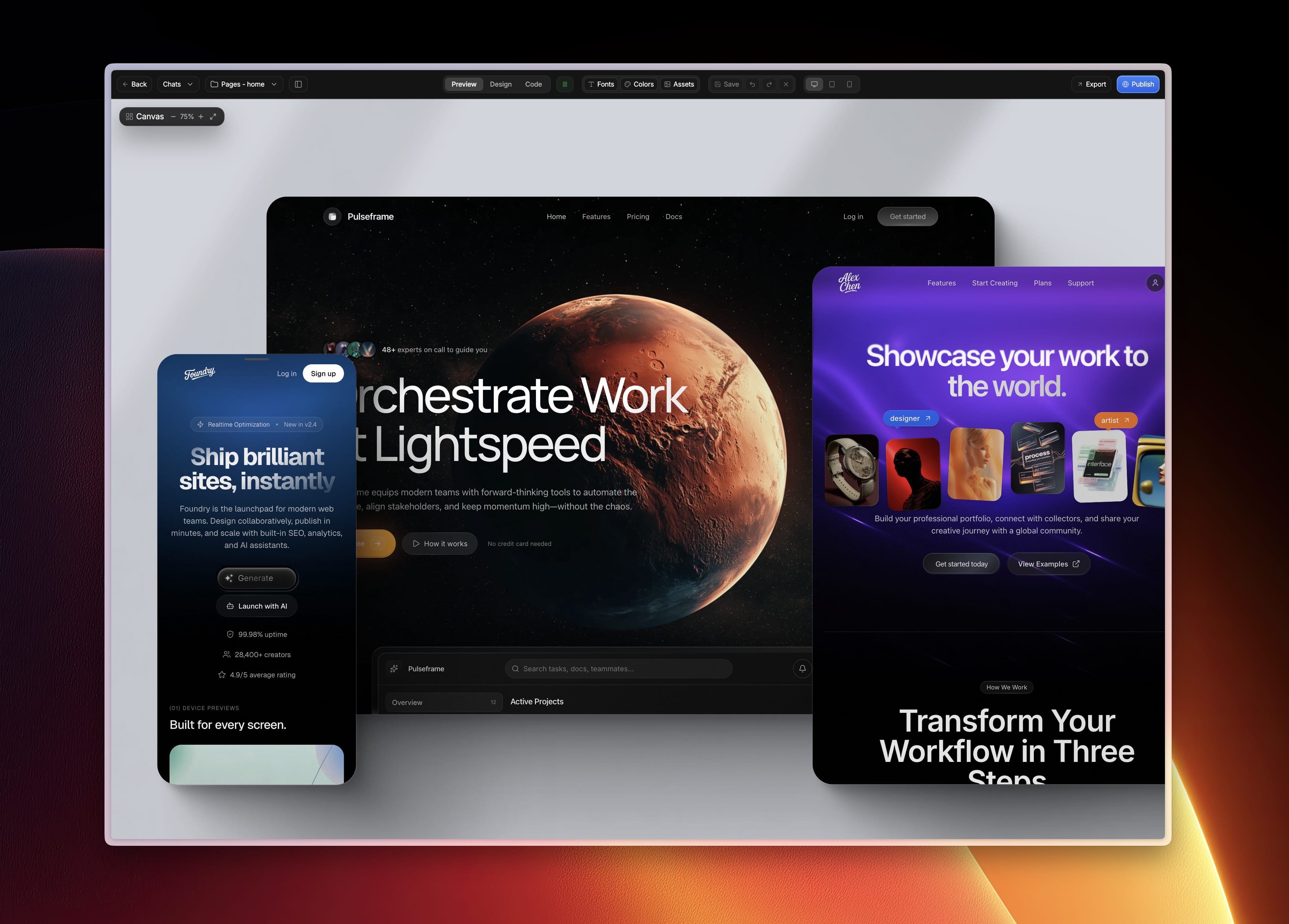 Blazing GPT 5.1, Infinite Canvas & Polished Pages feature 1