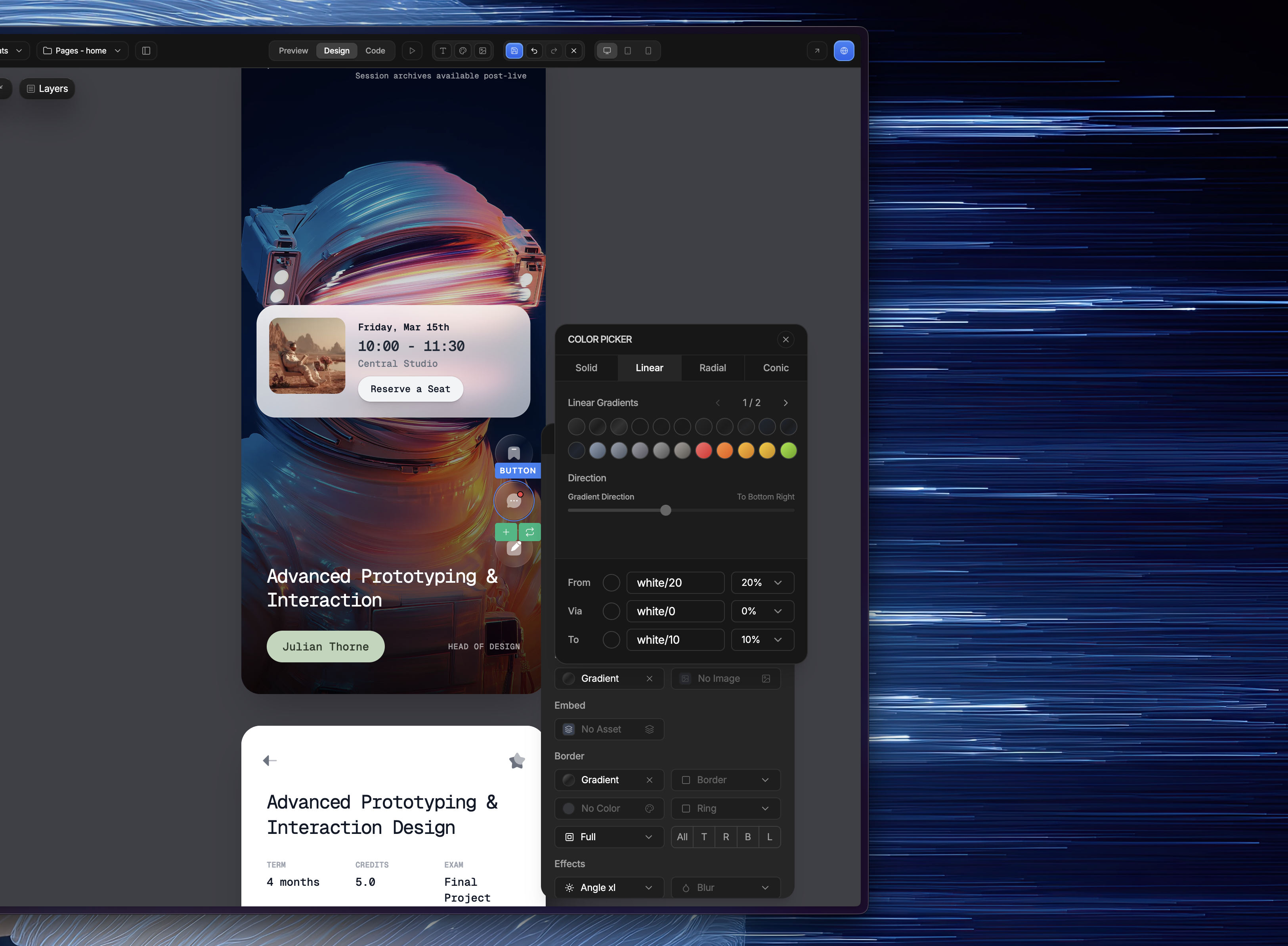 Gemini 3, Smarter Image-to-HTML, New Icons & Persistent Gradients feature 3