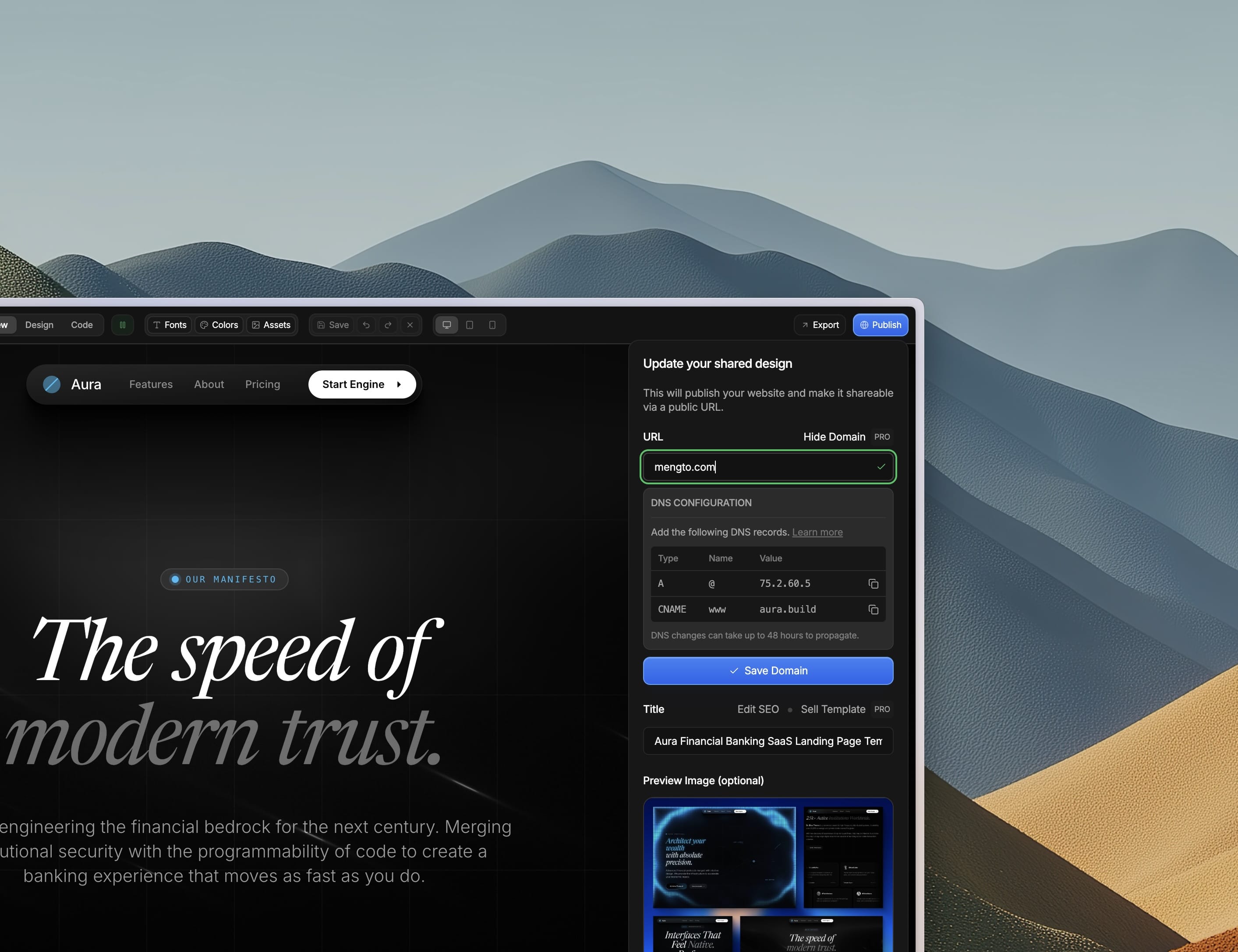 Brandable Sites, In‑Chat Image AI & Gemini 3 Flash main feature