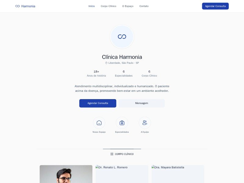 Preview for Medical Clinic Landing Page Template