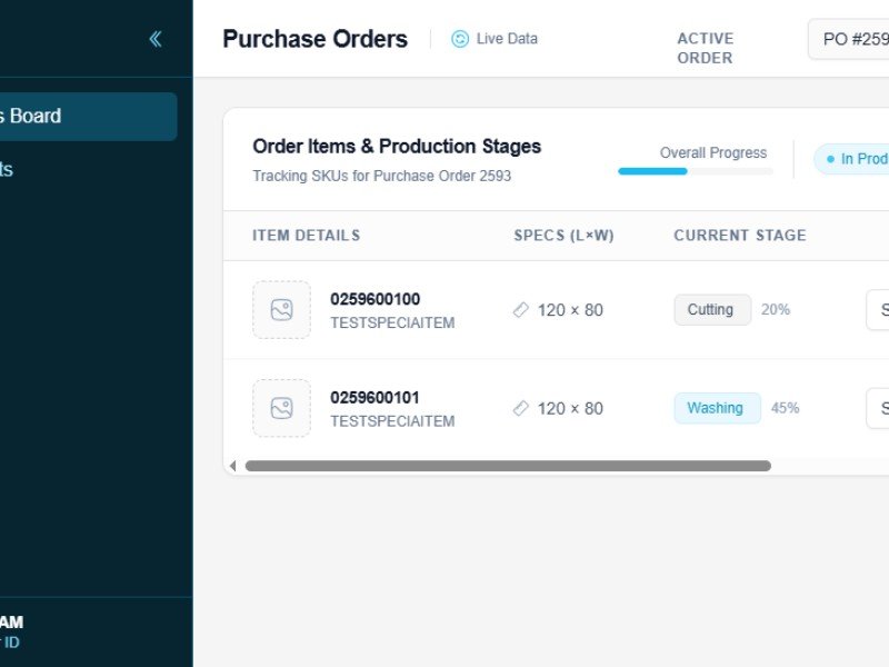Preview for Vendor Dashboard Template