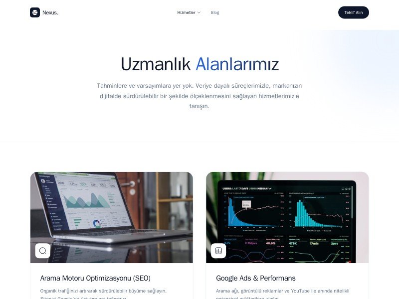 Preview for Digital Marketing Agency Contact Page Template