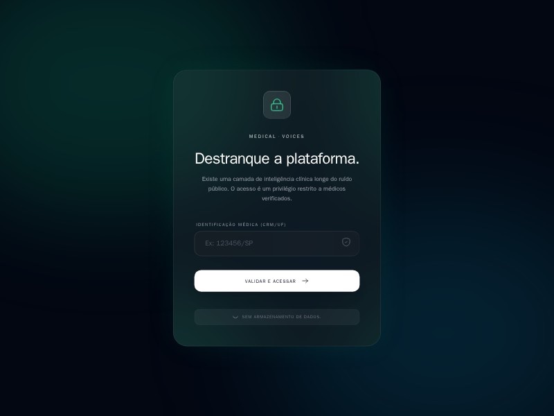 Preview for Medical Voices Landing Page Template