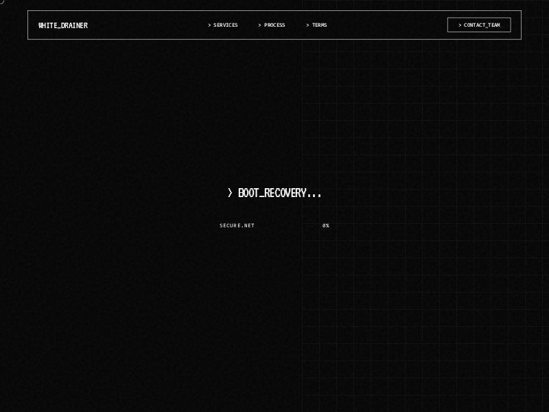 Preview for Cyber Asset Recovery Landing Page Template