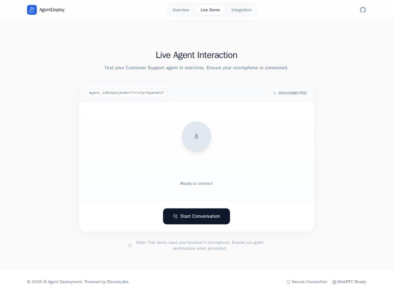 Preview for AI Customer Support Agent Template