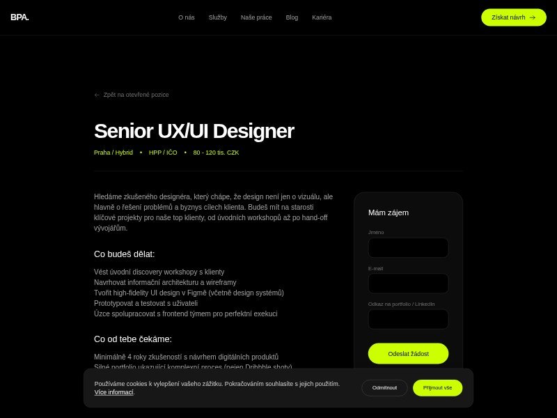 Preview for BPA Digital Agency Template