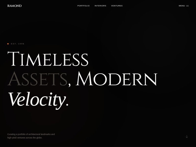 Preview for Luxury Real Estate Investment Portfolio Template