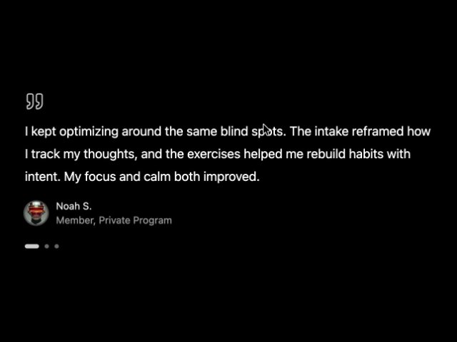 Testimonial Carousel