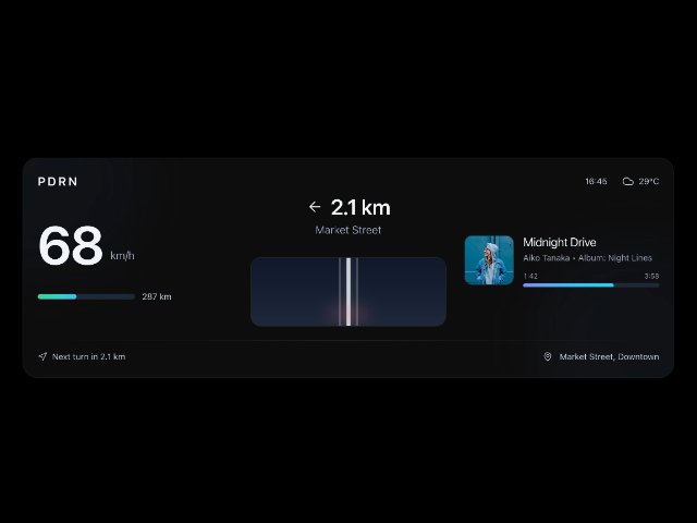Drive HUD Dashboard