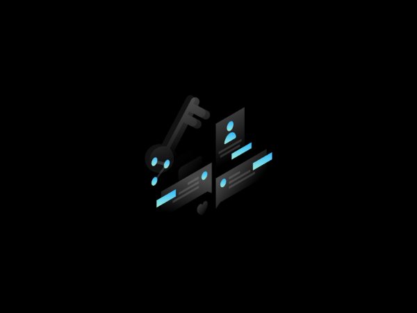 Abstract Gradient SVG Illustration
