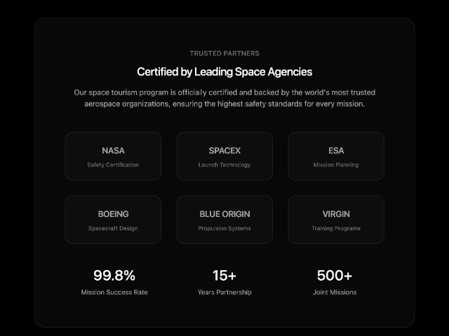 Partner Logos Certification Section