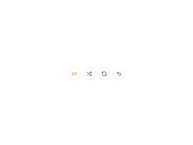 Rounded Icon Action Button Toolbar