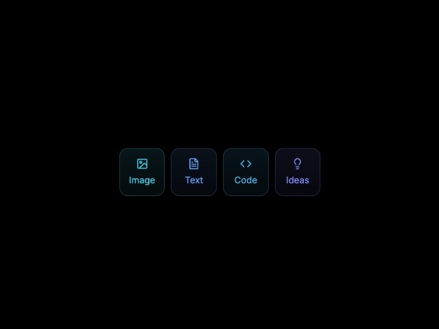 Quick Action Button Grid